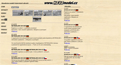 Desktop Screenshot of hexemodel.cz